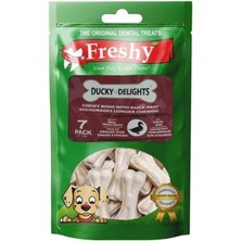 Delixa Freshy Duck Delights Ördekli Kemik Köpek Ödülü 5 cm 7li