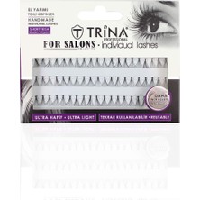 Delixa Trina El Yapımı Tekli Takma Kirpikler, Normal, Kisa (60 Adet)