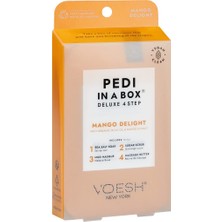 Delixa Voesh Pedi In A Box Deluxe 4 Adımlı Pedikür Seti Mango
