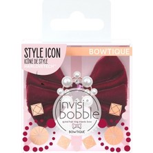 Delixa Invisibobble Bowtique British Royal Kadife Fiyonk Saç Tokası