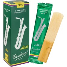 Delixa Vandoren SR3435 Bari Sax Java Reeds Strength 3.5; 5'li Kutu