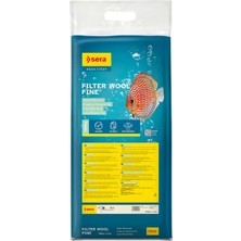 Delixa Sera Filter Wool Fine 1 kg - Filtre Pamuğu Ince 1000 G