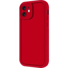 Alem Iphone 11 Kılıf Viera Silikon - Kırmızı