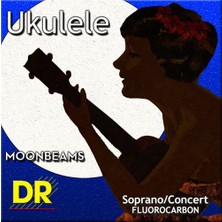 Dr Moonbeams Fluorocarbon Soprano/concert Ukulele Teli