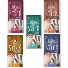 Delixa Reflex Stick 5'li Mix Kedi Ödül Set