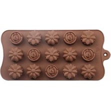 Delixa Epinox Silikon Çikolata Kalıbı Karışık Kurabiye (Sck-32)