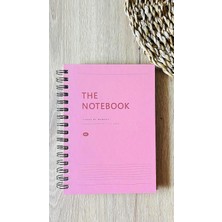 Delixa Fark Tanıtım Sert Mukavva Kapaklı Spiralli 80 Yaprak Çizgili A5 Not Defteri, Not Defteri, Okul Defte