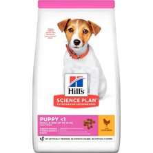 Delixa Hill's Puppy Small Miniature Küçük Irk Tavuk ve Hindili Yavru Köpek Mamasi 1,5 kg