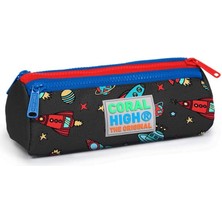 Delixa Coral High Uzay Kalem Çanta, Üç Bölmeli 22319