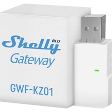 Delixa Shelly Blu Gateway | Bluetooth Wlan Ağ Geçidi Usb-A-Dongle | Ev Otomasyonu | Alexa ve Google Home Il