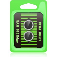 Alem Samsung Galaxy S25 Edge Raze Metal Kamera Lens - Gümüş