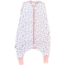 Delixa YORNI%100 Pamuk, Penye Interlok Örme Kumaş, Bebek Ayaklı Uyku Tulumu