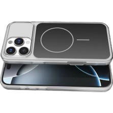 Flamex Joko Apple iPhone 16 Pro Max Bruma Magsafe Kapak - Siyah