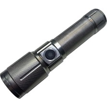 Alem Gold Police GP-215 Pro Şarjlı El Feneri PM10 LED Mıklatıslı