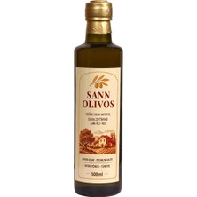 Sann Olivos Soğuk Sıkım Natürel Sızma Zeytinyağı 500 ml Erken Hasat