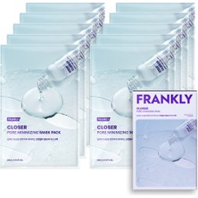 Frankly 10'lu Pirinç Özü, Peptit ve Kolajen Içeren Gözenek Sıkılaştırıcı Kağıt Maske