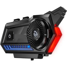 Alem BT57 Motosiklet Kask Kulaklık Intercom Işıklı Motorsiklet Interkom