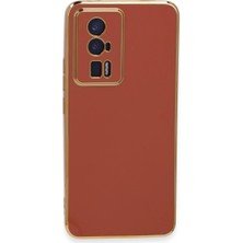 Alem Xiaomi Poco F5 Pro Kılıf Volet Silikon - Kırmızı