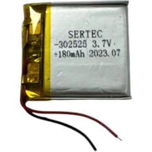 Alem Sertec 302525 3.7V 180MAH Li-Polymer Pil (DEVRELI/1.5A)