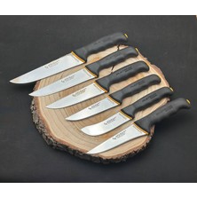 Atasan Platinium Seri Şef, Kasap, Mutfak, Bıçak Seti 6 Parça