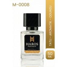 HAROS PARFUMEUR M-0008 Kalıcı Erkek Parfüm Edp 50 ml | Tatlı – Ferah – Çekici Koku