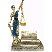 Alem Polyester Kartvizitli Adalet Figürü ALK4426