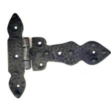 Alem Antika Tarz Dekoratif Pirinç Kuyruklu Düğmeli Menteşe No1 - 117X142 Mm, Oksit