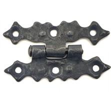 Alem Antika Tarz Dekoratif Pirinç Yıldız Menteşe - 63X36 Mm, Oksit