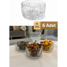 Mutfiko Cam Çerezlik – Kesme Desenli Şeffaf Cam Sunum Kasesi