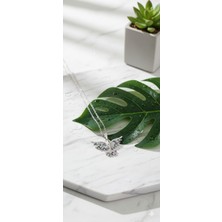 Shae Jewelry Zirkon Taşlı Anka Gümüş Kadın Kolye