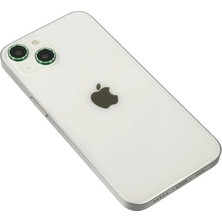 Alem Iphone 14 Diamond Kamera Lens - Yeşil