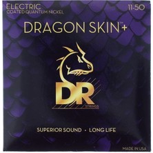 Dr Dragon Skin+ Deq-11 Coated Elektro Gitar Teli