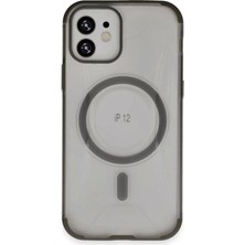 Alem Joko Iphone 12 Hilton Magsafe Kapak - Titan Gri