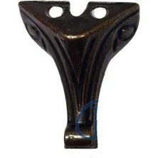 Alem Moda Sac Sandık Ayağı, Kutu Ayak 2,5 cm - Eskitme, 100 Adet