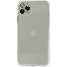 Alem Iphone 11 Pro Max Kılıf Fly Lens Silikon - Şeffaf