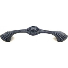 Alem Antika Tarz Dekoratif Pirinç Göz Mobilya Kulbu - 21X127 Mm, Oksit