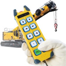 Gümrük Bey Ecd-8d Endüstriyel Kablosuz Vinç Uzaktan Kumanda Seti (Verici + Alıcı)