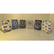 Alem 12'li Büyüteçli Dikdörtgen Cep Aynası MZ-101