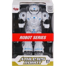 SHC4200 Bfs DF-6026 Işıklı ve Müzikli Hareketli Atletik Sporcu Robot -Vardem Oyuncak