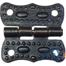 Marsilyan Papatya Menteşe - Küçük 20X20 Mm, Antik, 100 Adet