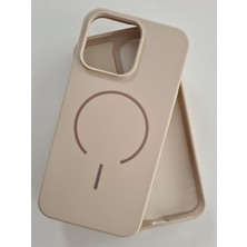 Pirok Store iPhone 13 Pro Magsafe Uyumlu Yumuşak Soft Mükemmel Manyetik Esnek Lansman Silikon Kılıf