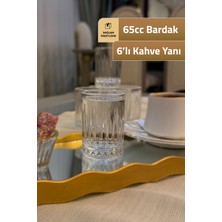 Mutfiko Kristalya 65 cc Kahve Yanı Bardağı – 6’lı Set