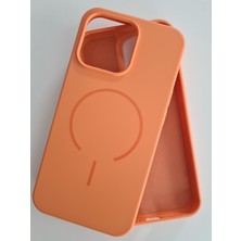 Pirok Store iPhone 13 Pro Magsafe Uyumlu Yumuşak Soft Mükemmel Manyetik Esnek Lansman Silikon Kılıf
