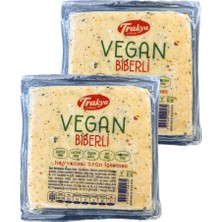 Trakya Çiftliği Vegan Biberli Peynirimsi 2'li Paket!
