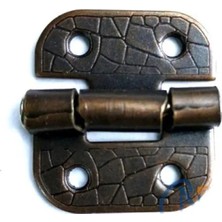 Marsilyan Stoplu Menteşe - 30X33MM, Oksit, 1 Adet