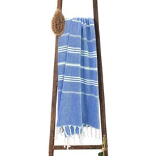 Mira Home Summer Wind Soft %100 Pamuk Peştemal 100X180 cm Mavi