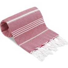 Mira Home Summer Wind Soft %100 Pamuk Peştemal 100X180 cm Bordo