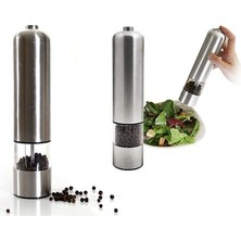Die Grup Pilli Işıklı Otomatik Tuz Karabiber Baharat Değirmeni Öğütücü DIERSTP-32456