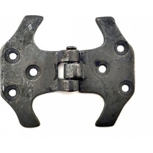 Marsilyan Antika Tarz Dekoratif Pirinç Fit Menteşe - 67 Mm, Oksit