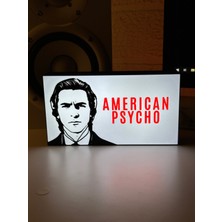 Gişe Arts Masa Lambası - American Psycho Adaptörlü Dekoratif & Hediyelik Lamba